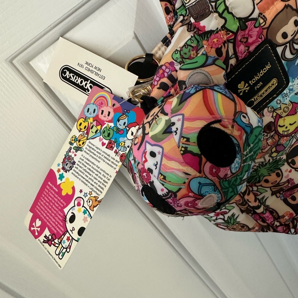 NWT Tokidoki Lesportsac Hawaii Special Edition Tote Bag - Picture 4 of 9